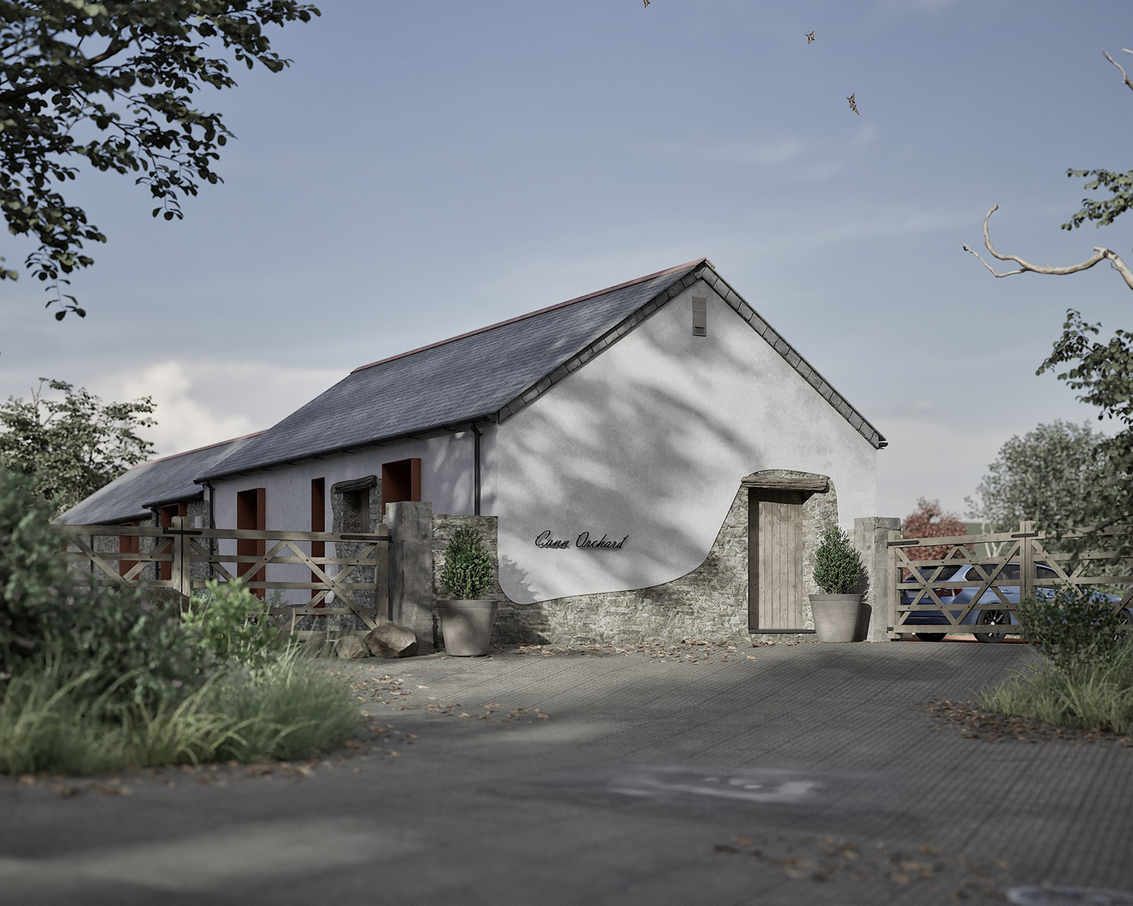 Barn conversion plans in Marhamchurch, Bude